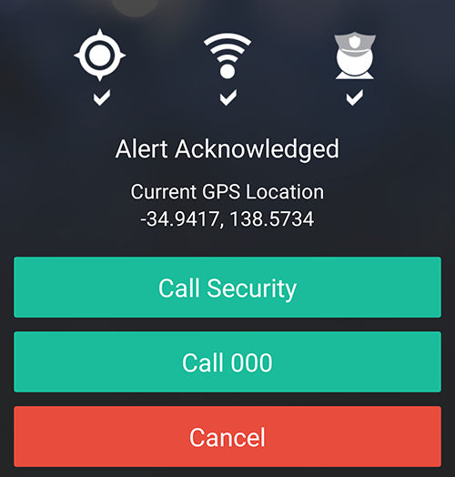 Alert Acknowledged